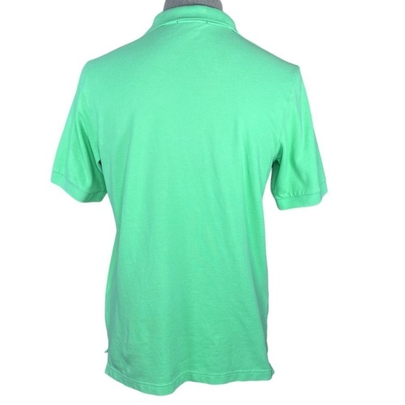 Daniel Cremieux Men’s Lime Green Cotton Polo Medium EUC - Picture 5 of 10